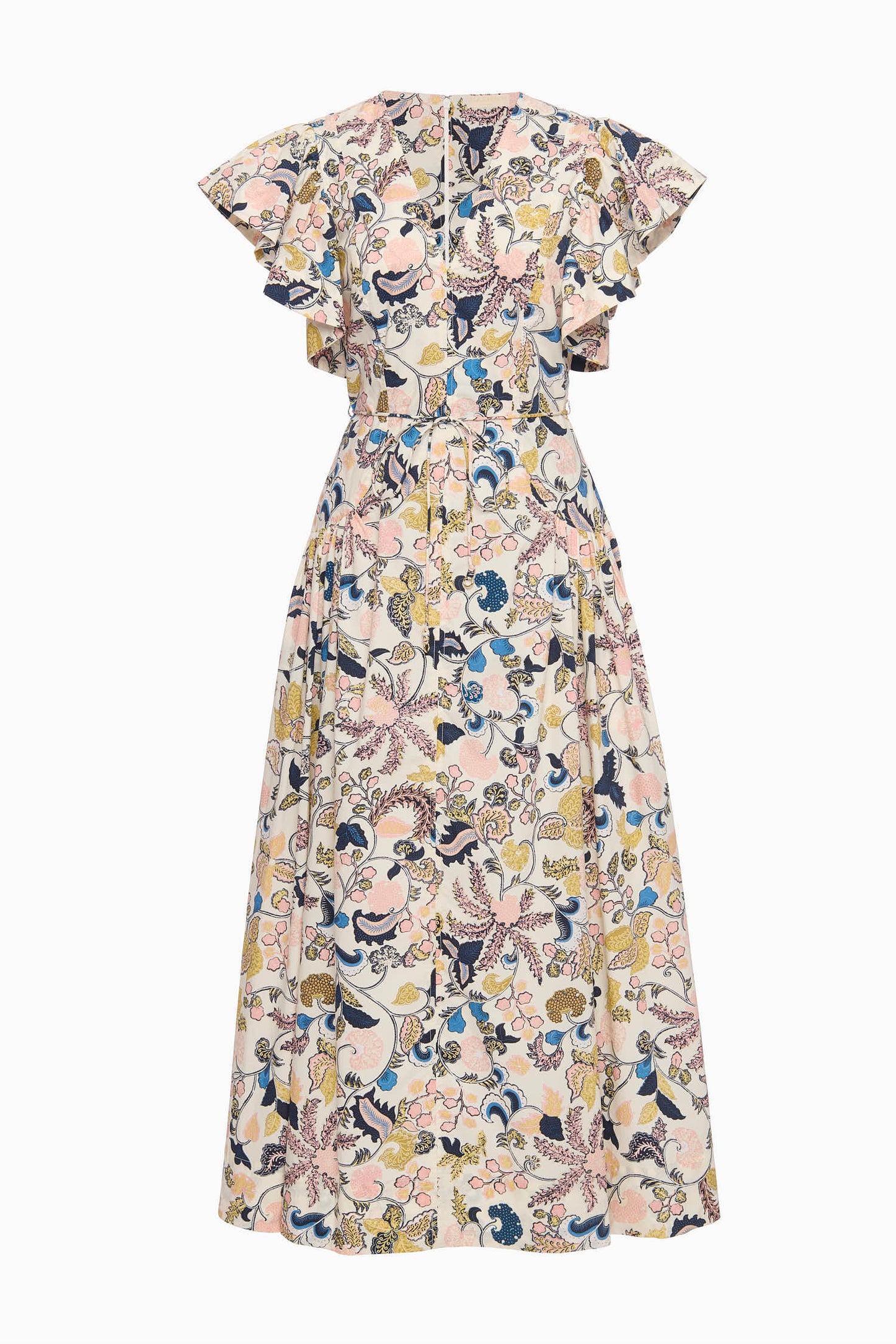 Darya Drop Waist Midi Dress - Magnolia